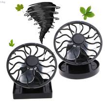 Mini Clip-on Solar Fan Direct Sun Panel Powered Portable Summer Cooling Fan For Travel Camping Fishing Outdoors Cooler 2024 - buy cheap