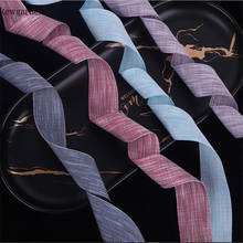 Kewgarden 40mm 1.5" 25mm 1" Stripe Ribbon Handmade Tape DIY Hair Bowknot Accessories Crafts Ribbon Packing Riband 10 Yards 2024 - buy cheap