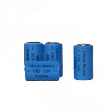 Bateria de lítio cr2 3v para câmera médica, 4 tamanhos, alta qualidade, 800mah 2024 - compre barato