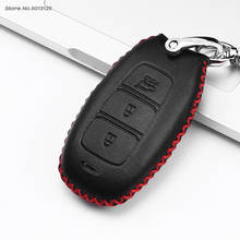 Car Key Case Protection Key Cover Shell Keychain Ring Car Accessories For Hyundai Santa Fe 2019 2020 2021 2024 - buy cheap