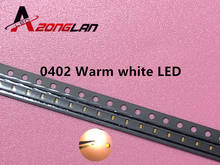 1000 pcs SMD SMT 0402 1005 led Ultra Bright Warm white LED lamp light 2024 - buy cheap
