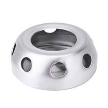 Home Office Teapot Warmer Holder Round Hollow Stainless Steel Teapot Stove Warmer Heating Holder Base Trivets 2024 - buy cheap