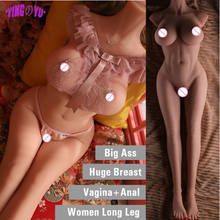 Секс-кукла с металлическим каркасом, сексуальная женская Реалистичная Вагина с большой грудью и длинными ногами, анальная киска, мастурбатор, оральный секс-игрушки для мужчин 18 2024 - купить недорого
