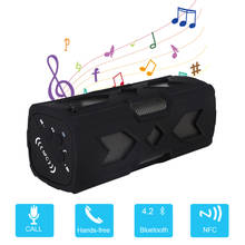 Portable Bluetooth Wireless Speaker Waterproof Audio Black High Temperature Resistant Speaker New Bluetooth Stereo Outdoor Audio 2024 - buy cheap