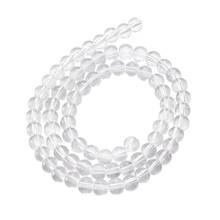 4mm 6mm 8mm 10mm Transparent Clear Round Glass Spacer Beads Strands for Jewelry Bracelet Making Hole: 1mm 13" 2024 - buy cheap