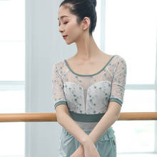 Ballet Leotards for Women Dance Swimsuit Ballet Dance Leotard Lace Nylon Dance Clothes Women Ballerina Costume for Ballet 2024 - buy cheap
