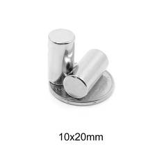 2/5/10/20/30/40PCS 10x20 Super Powerful Strong Magnetic Magnets Thick Permanent Neodymium Magnets 10x20mm Round Magnet 10*20 2024 - купить недорого