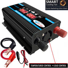 Convertidor/inversor de potencia para coche, adaptador de 4000W, 12V a 110/220V, transformador de voltaje, pantalla LED, electrodomésticos, USB Dual modificado para coche 2024 - compra barato