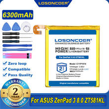 100% Original LOSONCOER C11P1514 6300mAh Battery For ASUS ZenPad 3 8.0 ZT581KL 2024 - buy cheap