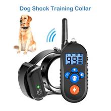 LCD Display Electric Dog Collar Waterproof Rechargeable Remote Control 300m Remote Dog Collar Vibration Sound Training Collar 2024 - buy cheap
