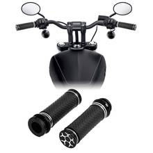 Motorcycle 1" Hand Grips Handlebar For Harley Touring Glide Fat Bob Wide Glide 48 72 2024 - buy cheap