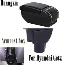 Reposabrazos de coche para Hyundai Getz, caja de almacenamiento de contenido de tienda central con Cenicero, accesorios de decoración de coche con carga USB 9 2024 - compra barato