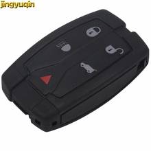 jingyuqin 3ps Auto Car Key Case Shell for Land Rover Freelander 2/3 Range Rover Replacement Smart Remote Keyless Cover Fob 5 BTN 2024 - buy cheap