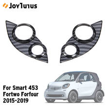 Car Steering Wheel Button Cover For Smart 453 fortwo forfour Audio Cruise Control Switch Decorative Trim Sticker 2024 - buy cheap