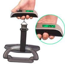 Luggage Scale Electronic Digital Hand Held Belt Scale 50kg/110lb LCD Scale For Travel Suitcase Hanging Scales Weighing Balance 2024 - buy cheap