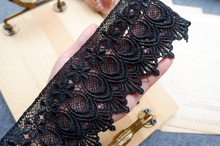 3 Meter/lot 7.5cm Width High Quality Black Embroidery Venise Lace  Hot Sale Applique Trim Eyelash Lace Fabric Sewing Supplies 2024 - buy cheap