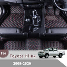 RHD Carpets Car Floor Mats For Toyota Hilux 2020 2019 2018 2017 2016 2015 2014 2013 2012 2011 2010 2009 Interior Floorliners 2024 - buy cheap