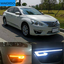 For Nissan Teana Altima 2013-2016 LED DRL Daytime Running Light Fog Lamp 12V Car Running Lights 2024 - buy cheap