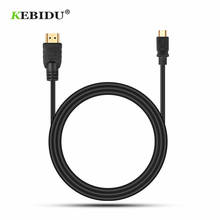 KEBIDU-Cable Micro USB a HDMI 1,5 P, adaptador HDTV para Samsung Galaxy Note 3, S2, S3, S4, S5, 1080 M 2024 - compra barato