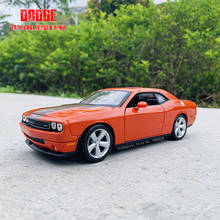 Maisto-Coche de simulación de aleación de metal modelo Dodge Challenger 1:24 2008, adornos para manualidades, colección de juguetes, herramientas de regalo 2024 - compra barato