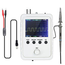 KKmoon 2.4" Portable Mini TFT Digital Oscilloscope Logic Analyzer Kit with Power Adapter and BNC-Clip Oscilloscope Cable Probe 2024 - buy cheap