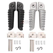 Motorcycle Rear Footrests Foot Pegs For Kawasaki Ninja ZX6R ZX9R ZX10R ZX12R 250R 650R ER6N ER6F EX250 EX650 2006-2013 2024 - buy cheap