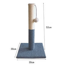 Detachable Cat Scratching Post Climbing Tree Scratcher with Hanging Feathers Sofa Scratching Post Toy Pet Activity Center 2024 - buy cheap