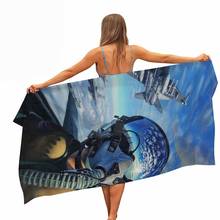 HELENGILI Airplane Aircraft Microfiber Pool Beach Towel Portable Quick Fast Dry Sand Outdoor Travel Swim Blanket Thin Yoga Mat 2024 - buy cheap