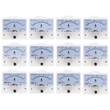 AC Analog Current Meter Panel 1A 2A 3A 5A 10A 20A 30A Gauge Current Mechanical Ammeters 85L1 2024 - buy cheap