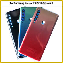 Carcasa trasera para Samsung Galaxy A9 2018, A9S, A920F, A9200, cristal del chasis, 10 Uds. 2024 - compra barato