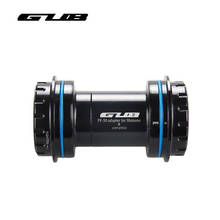 GUB PF30 Ceramic Bottom Bracket 46mm through Axle transfer to 22 24mm Adapter MTB Road Bike Bottom Bracket BB Crank Set Axis 2024 - buy cheap