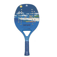 Пляжная Теннисная ракетка с принтом, полностью из углепластика 2024 - купить недорого