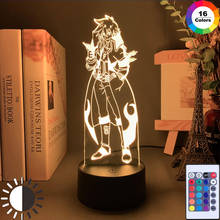 Luz Led de noche de Anime Gurren para decoración de dormitorio Lagann, lámpara de noche Tengen Toppa Gurren Lagann, regalo, lámpara 3d de neón acrílico Simon 2024 - compra barato