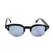 Солнцезащитные очки для мужчин и женщин UV-400, винтажные аксессуары в круглой оправе из прозрачного ацетата, для вождения 2024 - купить недорого