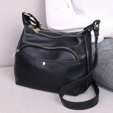 Genuine Leather Crossbody Bags For Women Luxury Handbag Fashion Ladies Shopping Totes Purse Shoulder Bag Female Messenger Bags 2024 - buy cheap