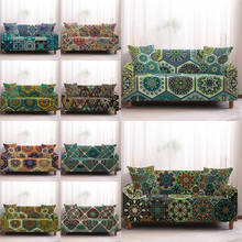 Conjunto de fundas de sofá bohemias, cubierta elástica de Mandala para sofá, Protector para sala de estar, 1/2/3/4 asientos 2024 - compra barato