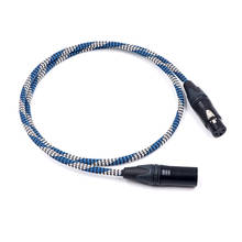 Audiocrast A10 5N OCC Красный медный посеребренный отличный справочный аудио кабель для соединения с XLR разъемом 2024 - купить недорого