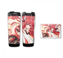 1pcs Anime Date A Live Tokisaki Kurumi Insulated Glass Cup Bottle Cosplay Props Halloween Gift New for Boy Girl 2024 - buy cheap