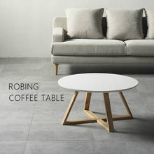 Mesa de café redonda, design criativo simples e moderno, cadeira de café redonda, apartamento, sala de estar, sofá, lateral 2024 - compre barato
