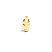 1pc  NEW  SMA  Male Plug to MCX  Female Jack  RF Coax Adapter Convertor  Straight  Goldplated  Wholesale 2024 - buy cheap