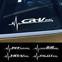 2PCS For Honda Fit Odyssey City Mugen Pilot HR-V CR-V Jazz Legend RR Si VTi Car Sticker Side Window Decor Decal Auto Accessories 2024 - buy cheap