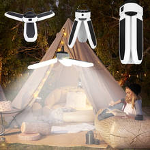 Linterna portátil D2 para acampada, luz Led recargable, lámpara de emergencia para acampada, potente, Solar o Usb 2024 - compra barato