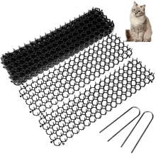 10Pcs Mat Spike Portable Outdoor Garden Supplies Garden Prickle Strip Anti-Cats and Dogs 2024 - buy cheap
