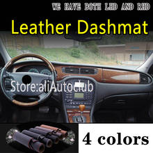 for jaguar S-Type (X200 202 204 x206 2002 2003 2004 2008 Leather Dashmat Dashboard Cover Dash Mat Carpet Car styling Accessories 2024 - buy cheap