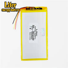3 line 3572140 3.7V 5000mAH 3570140  (polymer lithium ion battery ) Universal Li-ion battery for tablet pc 7 inch 8 inch 9inch 2024 - buy cheap