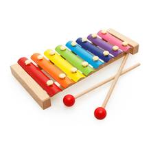 Детские музыкальные игрушки деревянный ксилофон инструмент подарок ребенку мудрость разработка развивающая игрушка Y4UD 2024 - купить недорого