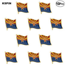 U.S.A Arizona Lapel Pin Flag badge Brooch Pins Badges 10Pcs a Lot 2024 - buy cheap