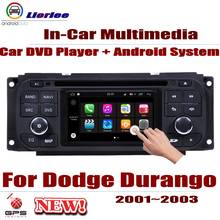 Для Dodge Durango 2001-2003 Android HD система дисплеера Аудио Видео Стерео в приборной панели автомобильное радио DVD GPS плеер навигация 2024 - купить недорого