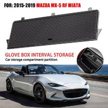 Organizador de consola central de coche, caja de guantes de plástico ABS, accesorios para Mazda MX-5 RF MIATA 2019 2024 - compra barato