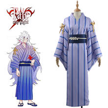 Anime fate/grand order fgo merlin verão festival roupão quimono uniforme cosplay traje de halloween para mulher 2024 - compre barato